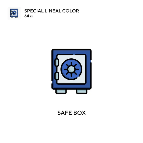 Safe Box Simply Vector Icon Иконки Сейфов Вашего Бизнес Проекта — стоковый вектор