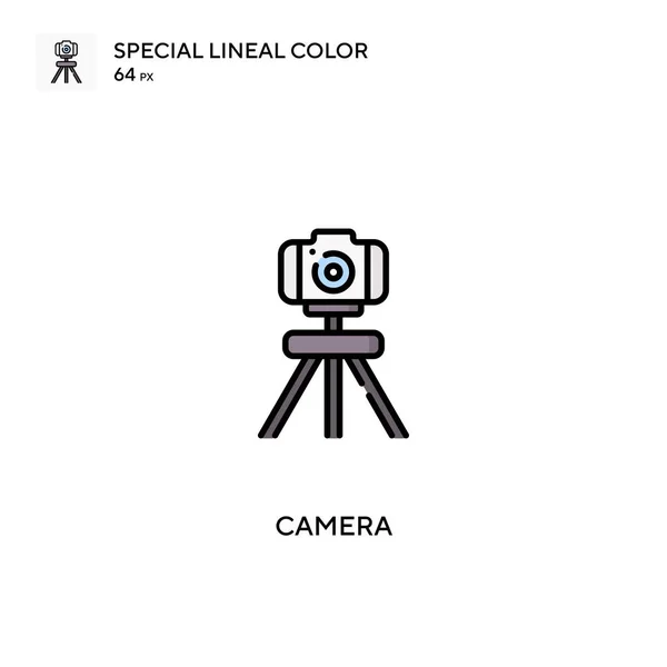 Câmera Ícone Vetorial Simples Ícones Câmera Para Seu Projeto Negócios — Vetor de Stock