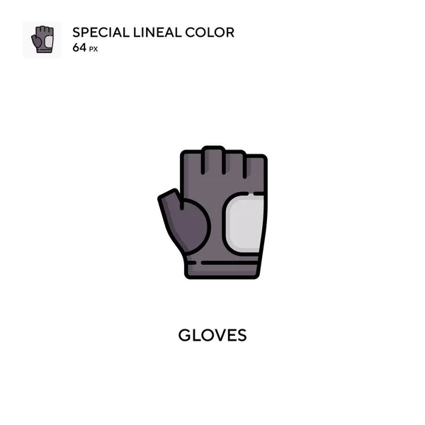 아이콘 Gloves Simple Vector Icon 비즈니스 프로젝트용 아이콘을 좋아함 — 스톡 벡터