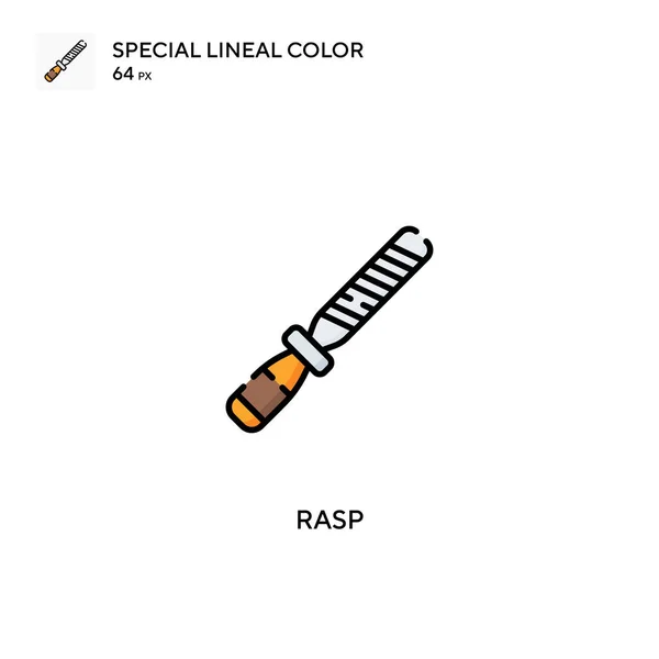 Rasp Spezielles Lineares Farbvektorsymbol Rasp Symbole Für Ihr Geschäftsprojekt — Stockvektor