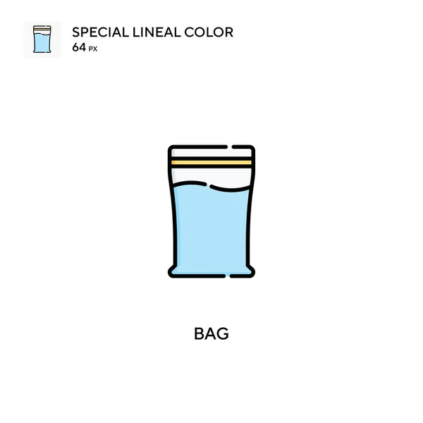 Bag Spezielles Lineares Farbvektorsymbol Taschensymbole Für Ihr Geschäftsprojekt — Stockvektor