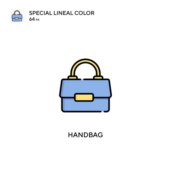 Bolso Icono Especial Vector Color Lineal Iconos Bolsos Para Proyecto — Archivo Imágenes Vectoriales