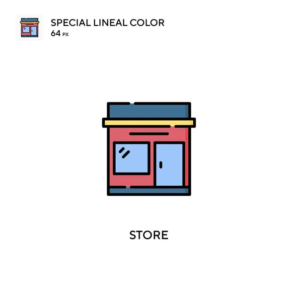 Store Special Lineal Color Vector Icon Store Icons Your Business — Stock Vector