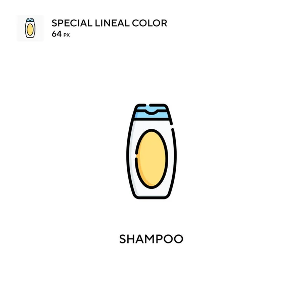 Champú Icono Especial Vector Color Lineal Iconos Champú Para Proyecto — Archivo Imágenes Vectoriales