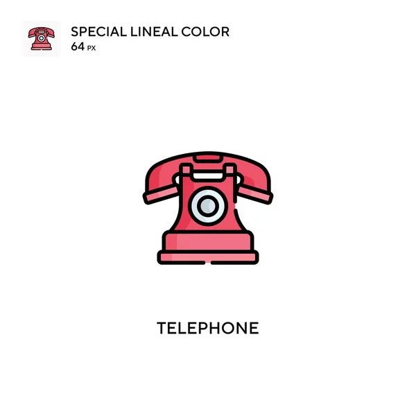 Телефон Специальный Цветовой Вектор Значок Телефонные Иконки Вашего Бизнес Проекта — стоковый вектор