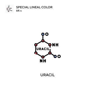 Uracil Special lineal color vector icon. Uracil icons for your business project clipart