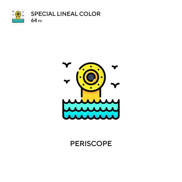 Periscope Special Lineal Color Vector Icon Periscope Icons Your Business — Stock Vector