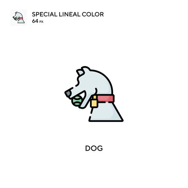 Иконка Собачьего Специального Цвета Иконки Собак Вашего Бизнес Проекта — стоковый вектор