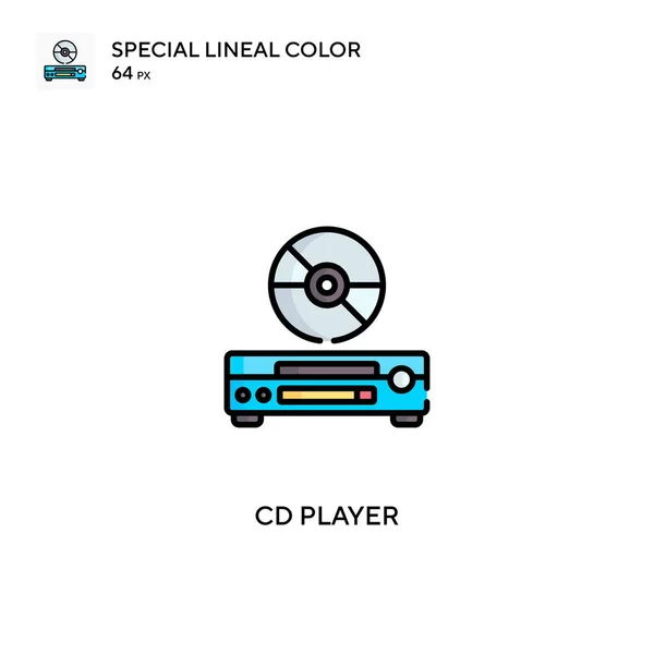Player Special Lineal Color Vector Icon Player Icons Your Business — Stock Vector