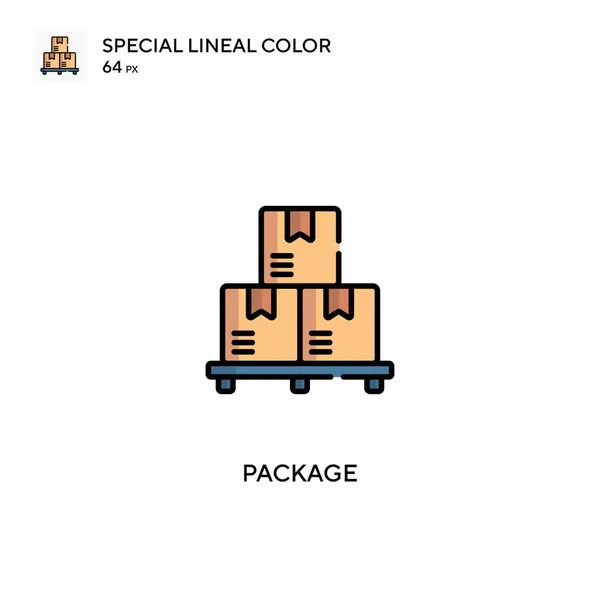 Paquete Icono Especial Vector Color Lineal Iconos Paquete Para Proyecto — Vector de stock
