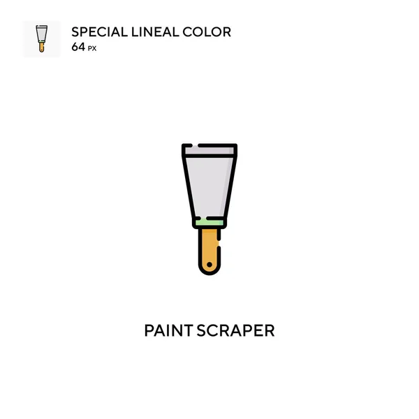 Pintura Rascador Icono Especial Vector Color Lineal Pintura Iconos Rascador — Vector de stock