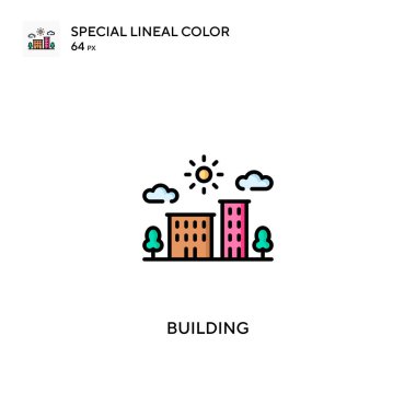 Özel doğrusal renk vektör simgesi oluşturuluyor. İş projeniz için simge oluşturma