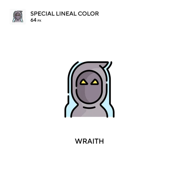 Wraith Speciális Lineáris Színvektor Ikon Wraith Ikonok Üzleti Projektjéhez — Stock Vector