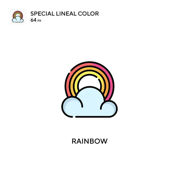 Значок Rainbow Special Color Vector Радужные Иконки Вашего Бизнес Проекта — стоковый вектор