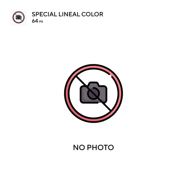 Photo Special Lineal Color Vector Icon Photo Icons Your Business — Stock Vector