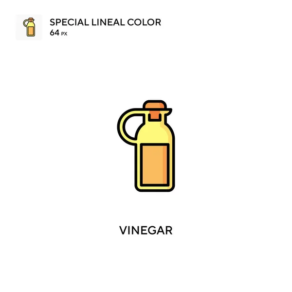 Vinagre Icono Especial Vector Color Lineal Iconos Vinagre Para Proyecto — Vector de stock
