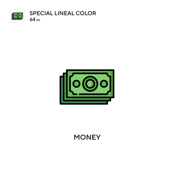 Dinero Icono Especial Vector Color Lineal Iconos Dinero Para Proyecto — Archivo Imágenes Vectoriales