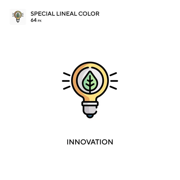 Innováció Speciális Lineáris Szín Vektor Ikon Innovációs Ikonok Üzleti Projektjéhez — Stock Vector