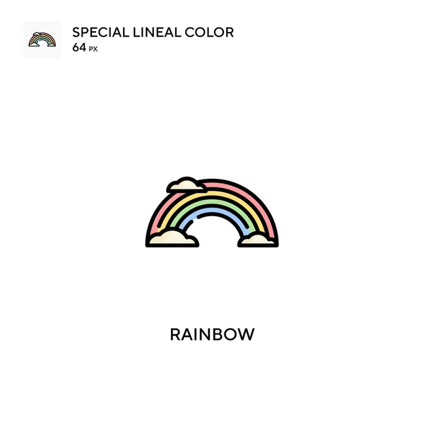 Значок Rainbow Special Color Vector Радужные Иконки Вашего Бизнес Проекта — стоковый вектор