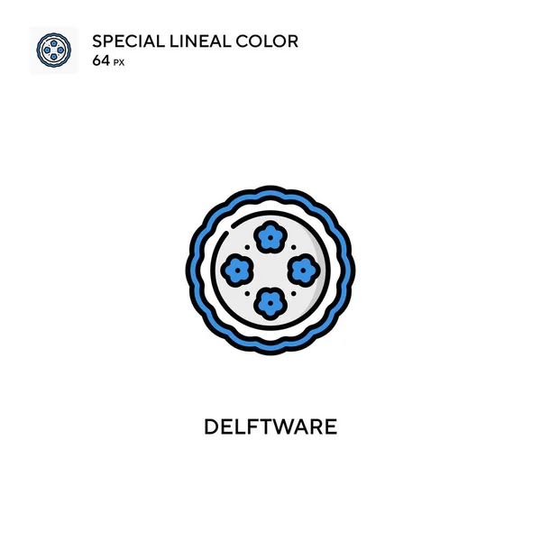 Delfe Net Icono Especial Vector Color Lineal Iconos Para Proyecto — Vector de stock