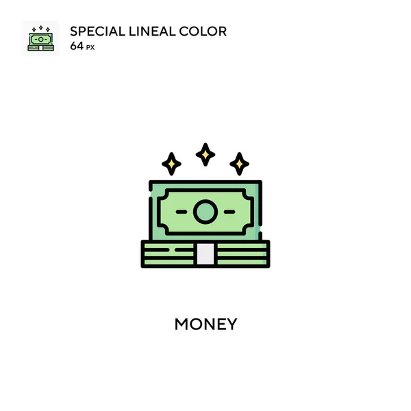 Dinero Icono Especial Vector Color Lineal Iconos Dinero Para Proyecto — Archivo Imágenes Vectoriales