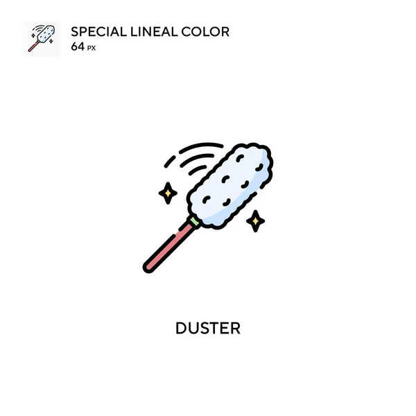 Duster Spezielle Lineare Farbvektorsymbol Duster Symbole Für Ihr Geschäftsprojekt — Stockvektor