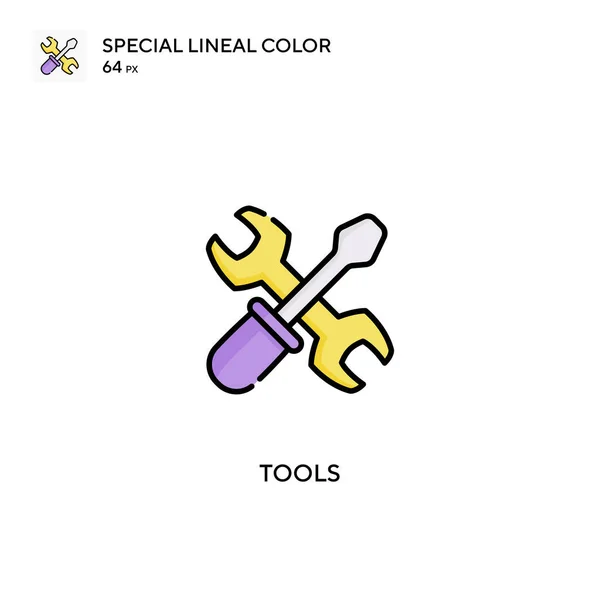 Werkzeuge Spezielles Lineares Farbvektorsymbol Symbole Für Tools Für Ihr Geschäftsprojekt — Stockvektor