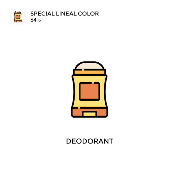 Desodorante Icono Especial Vector Color Lineal Iconos Desodorante Para Proyecto — Vector de stock