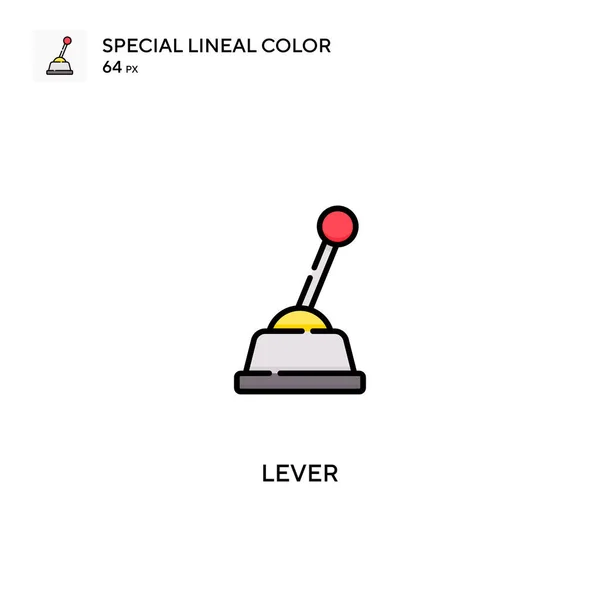 Lever Speciale Lijnkleur Vector Icoon Lever Pictogrammen Voor Business Project — Stockvector