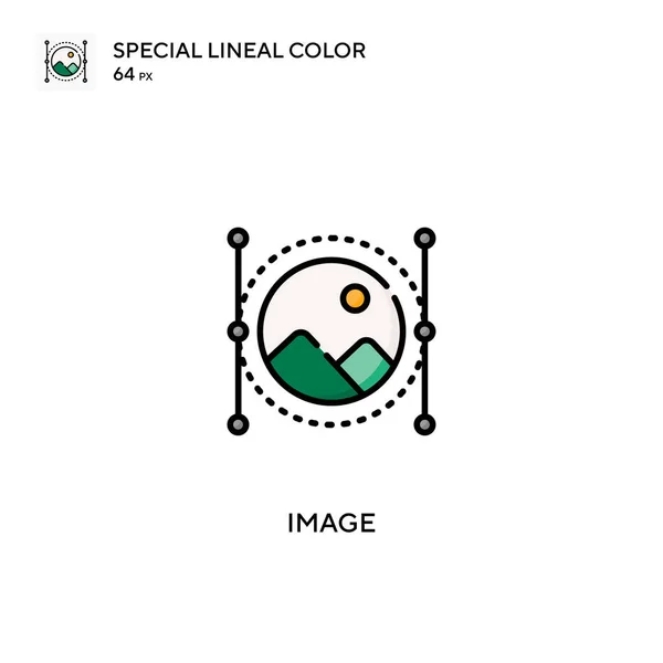 Afbeelding Speciale Lijnkleur Vector Pictogram Afbeelding Pictogrammen Voor Business Project — Stockvector