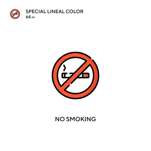 Fumar Icono Especial Vector Color Lineal Fumar Iconos Para Proyecto — Vector de stock