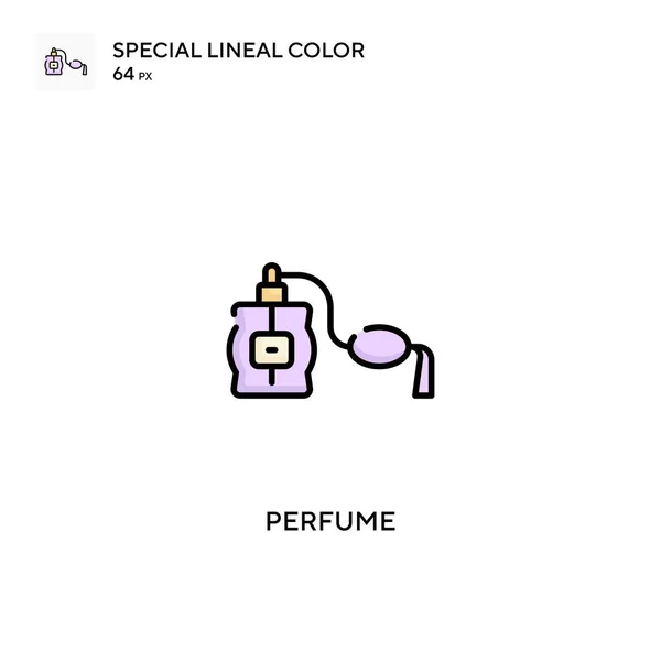 Parfüm Özel Doğrusal Renk Vektörü Ikonu Projeniz Için Parfüm Simgeleri — Stok Vektör