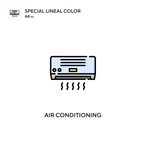 에어컨 아이콘 비즈니스 프로젝트를 에어컨 아이콘 — 스톡 벡터