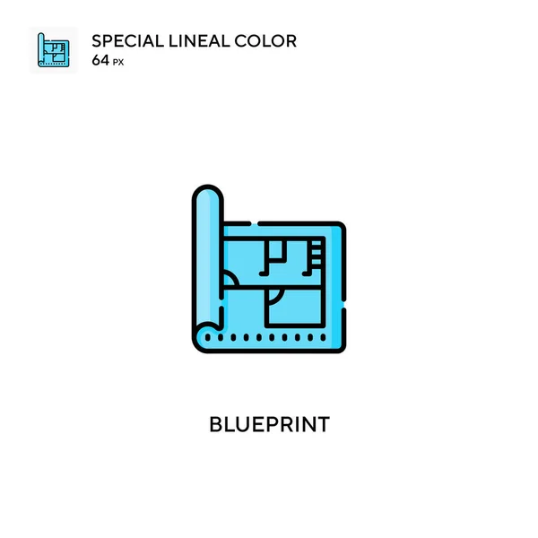 Plano Icono Especial Vector Color Lineal Iconos Planos Para Proyecto — Vector de stock