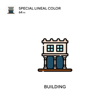 Özel doğrusal renk vektör simgesi oluşturuluyor. İş projeniz için simge oluşturma