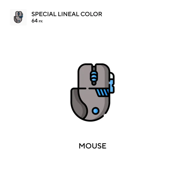 Mouse Special Lineal Color Vector Icon Mouse Icons Your Business — Stock Vector