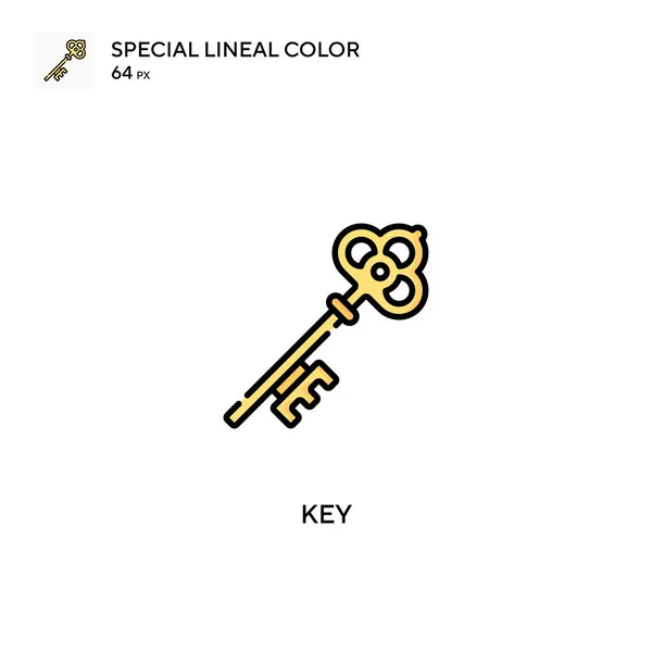 Klíčová Ikona Speciálního Vektoru Barev Ikony Klíčů Pro Váš Obchodní — Stockový vektor