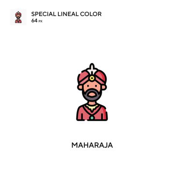Maharaja Özel Renk Simgesi. İş projeniz için Maharaja simgeleri