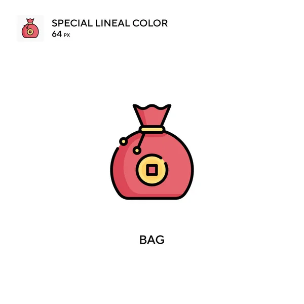 Bag Special Lineal Color Icon Bag Icons Your Business Project — Stock Vector