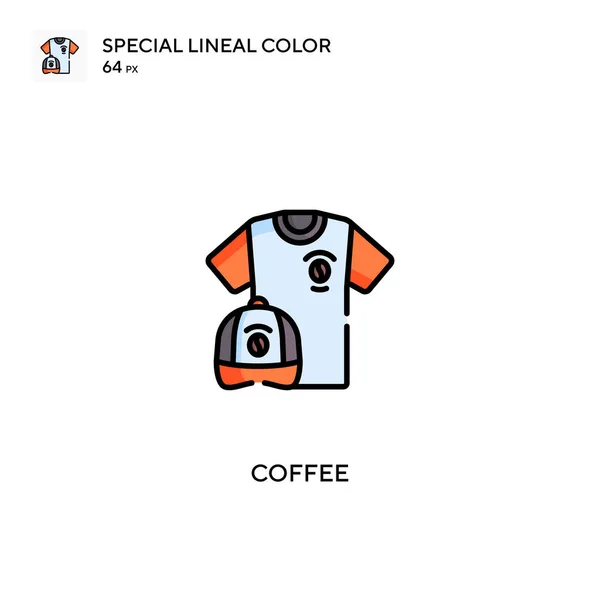 Café Ícones Cor Linear Especial Icon Coffee Para Seu Projeto —  Vetores de Stock