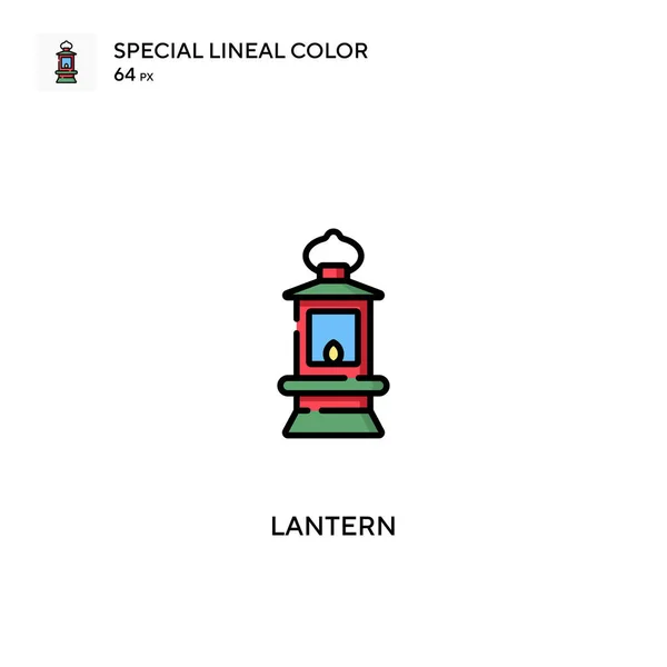 Lantern Special Lineal Color Icon Lantern Icons Your Business Project — Stock Vector