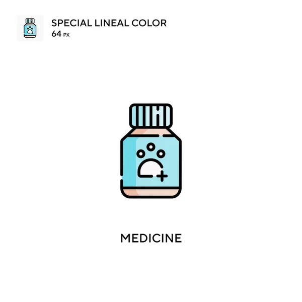 Geneeskunde Speciale Lineal Color Icon Medicine Iconen Voor Business Project — Stockvector