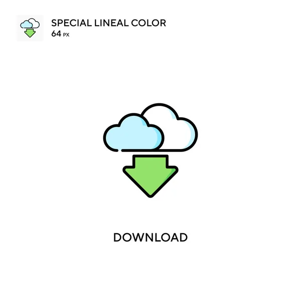 Download Special Lineal Color Icon Download Icons Your Business Project — Stock Vector