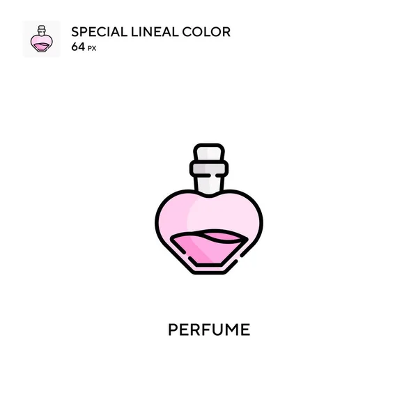 Perfume Ícones Cor Linear Especial Icon Perfume Para Seu Projeto —  Vetores de Stock