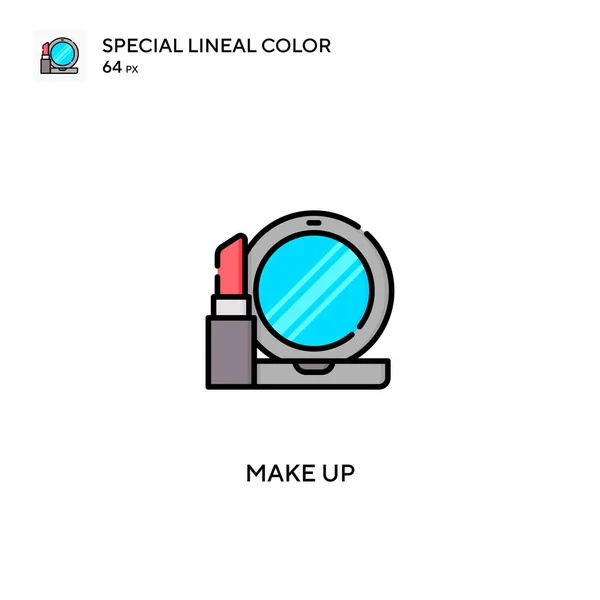 Make Spezielle Lineare Farbsymbole Make Symbole Für Ihr Geschäftsprojekt — Stockvektor