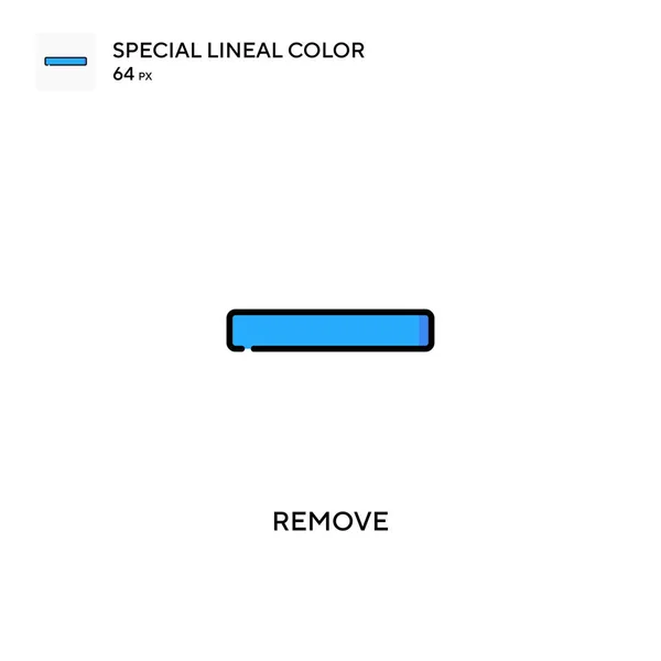 Supprimer Special Lineal Color Icon Remove Icônes Pour Votre Projet — Image vectorielle