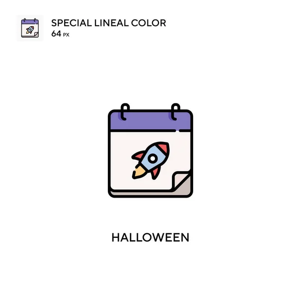Хэллоуин Особый Цвет Вашего Бизнес Проекта — стоковый вектор