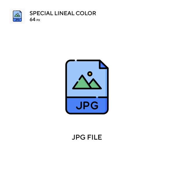 Jpg file Special lineal color icon.Jpg file icons for your business project