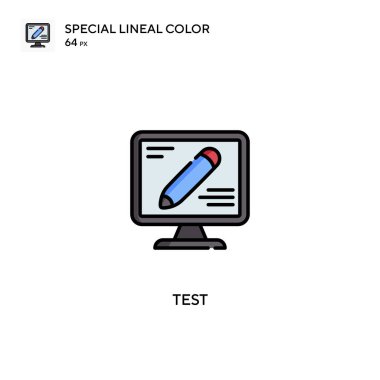 Özel satır renk simgesini test edin. İş projeniz için simgeleri test edin