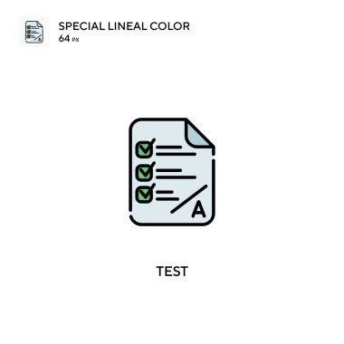 Özel satır renk simgesini test edin. İş projeniz için simgeleri test edin